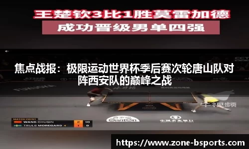 焦点战报：极限运动世界杯季后赛次轮唐山队对阵西安队的巅峰之战